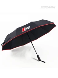 For Audi RS3 RS4 RS5 RS6 RS7 S Line RSQ3 RSQ5 RSQ7 RSQ8 Car Automatic Folding Sun Protection Umbrella UV Sunshade Accessories