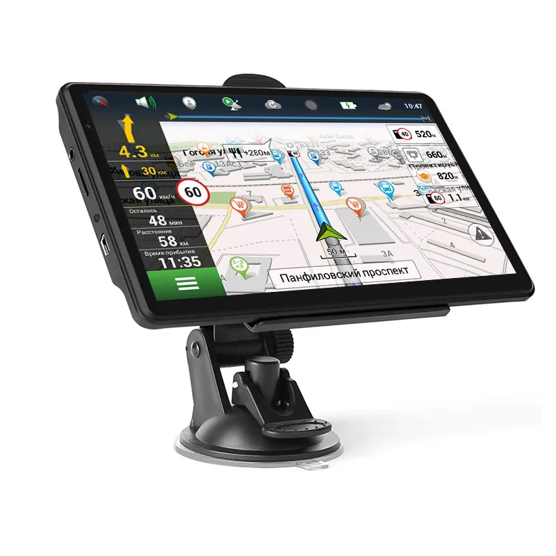 

7-Inch car GPS navigator portable Russian map for Russia