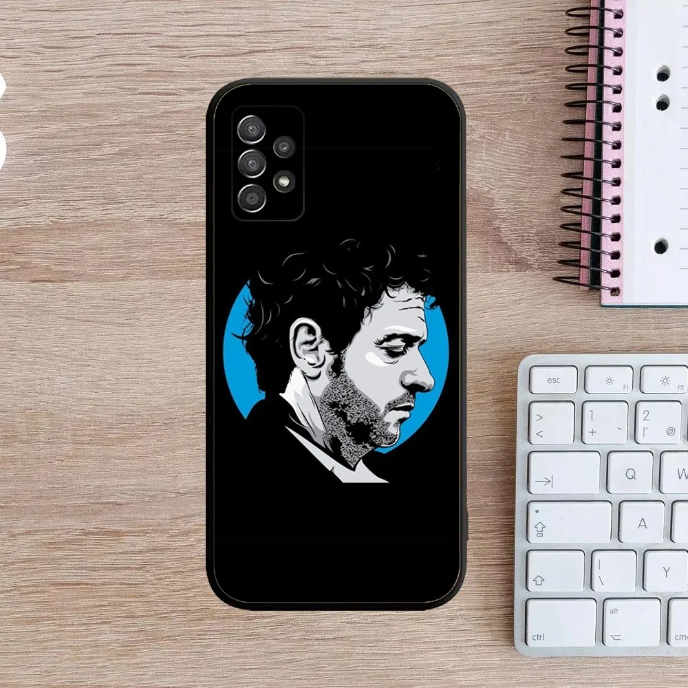 SODA STEREO Band Gustavo Cerati  Phone Case For Samsung Galaxy A13,A21s,A22,A31,A32,A52,A53,A71,A80,A91 Soft Black Cover