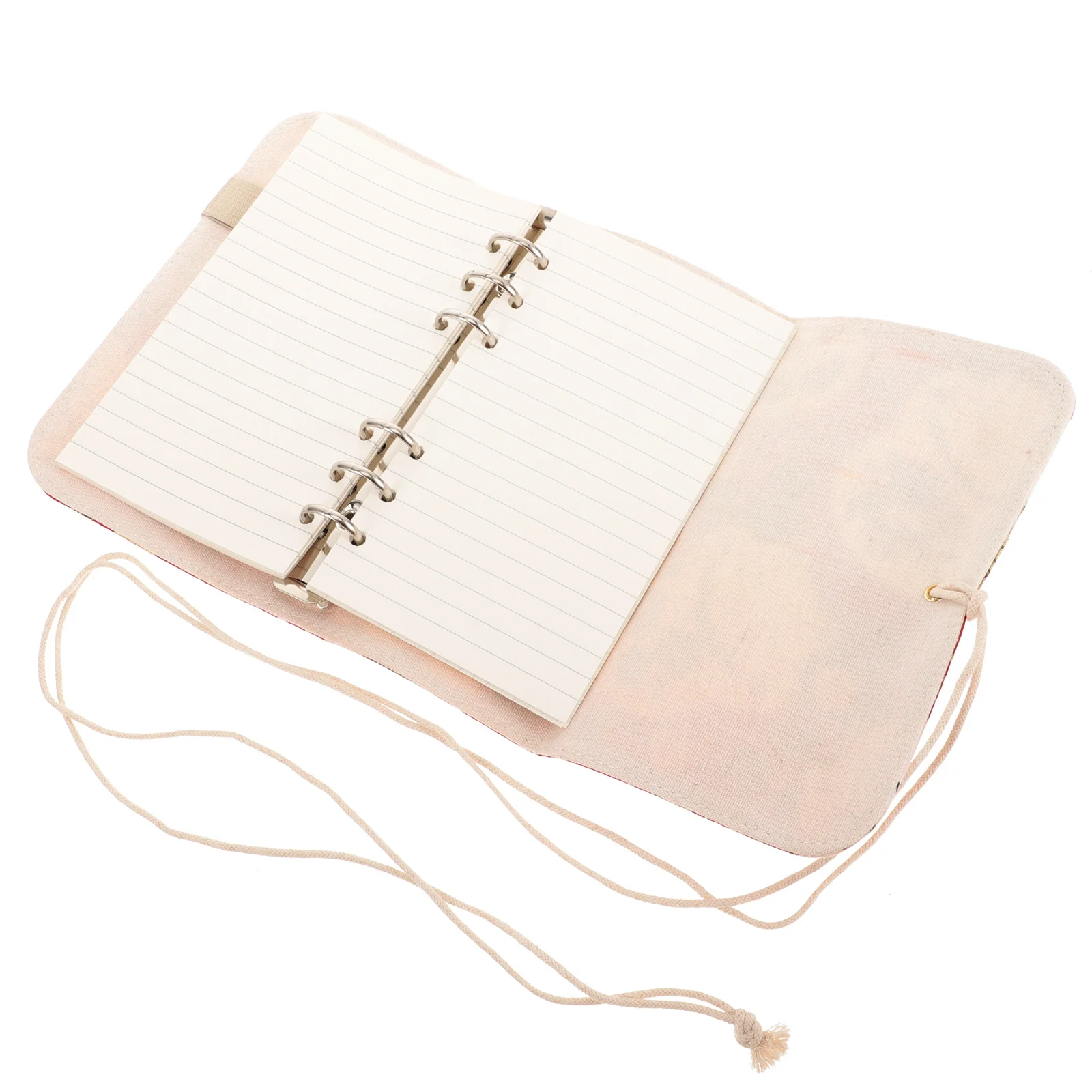 دفتر ملاحظات A6 بتصميم كرتوني لطيف، مخطط توفير المال، منظم مالي محمول ذو أوراق فضفاضة للليابانيين