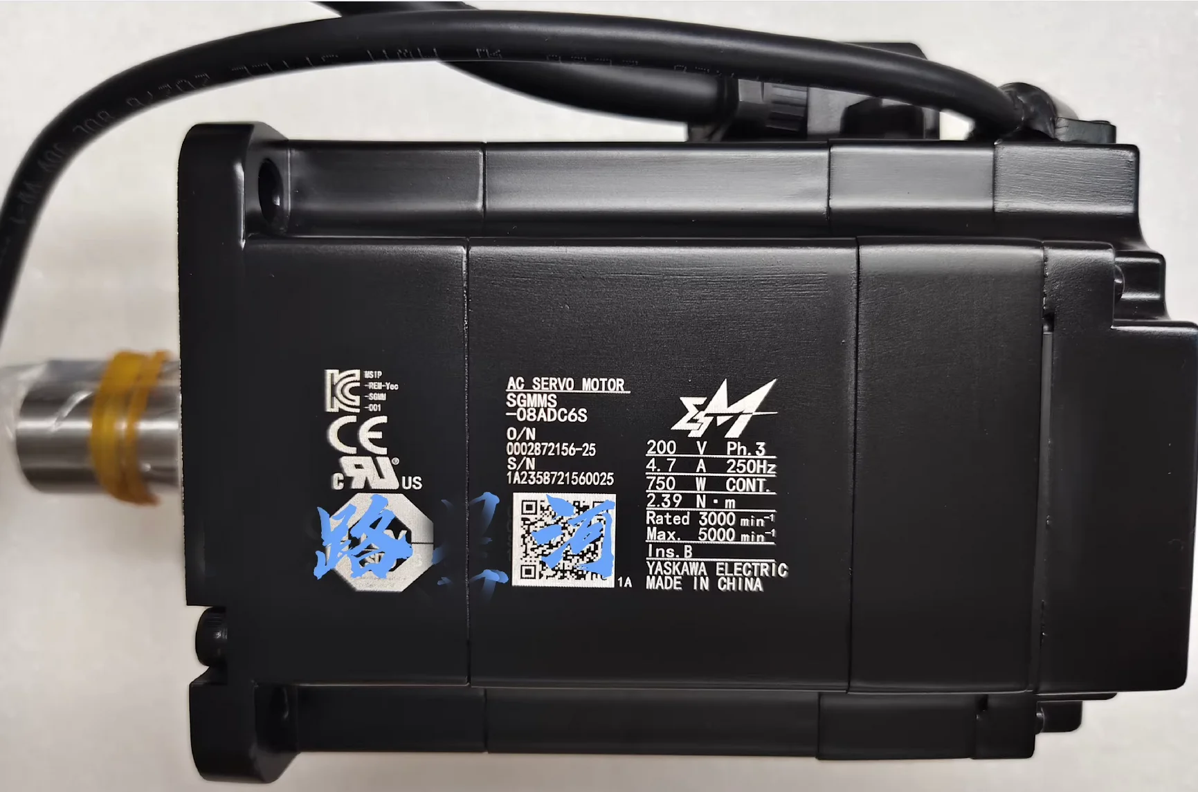 Original Genuine，SGMMS-08ADC6S Brand New Servo Motor，SGMMS 08ADC6S，Fast shipping