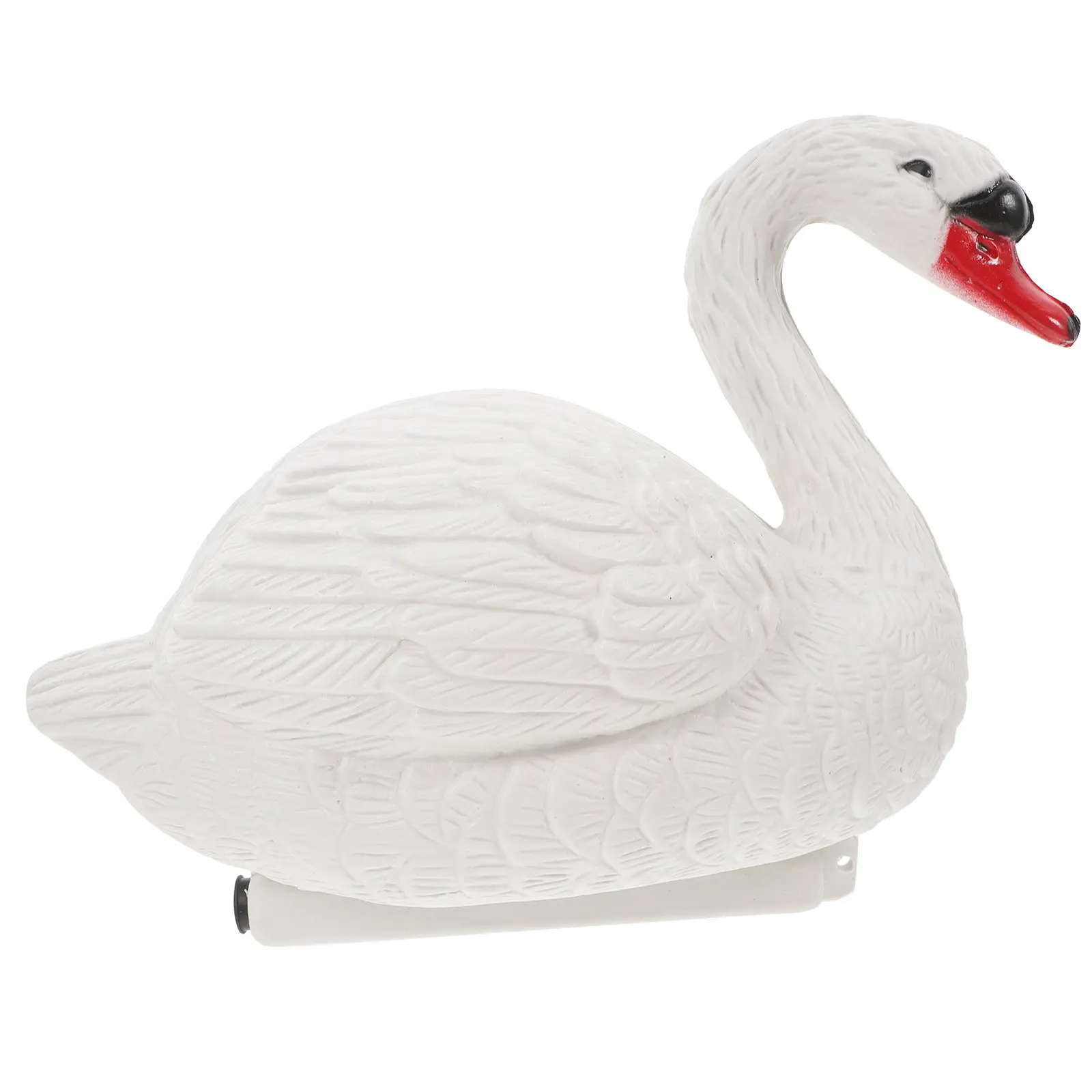 Realistic Floating Swan Garden Statue Waterproof Lifelike Outdoor Pond Decoration Yard Landscaping Simulation Floating Swan