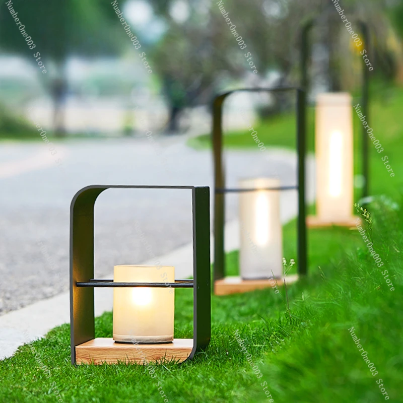 Outdoor lawn light waterproof LED garden light outdoor yard landscape floor lamp household terrace decorative light