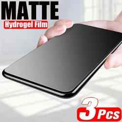 3PCS Matte Hydrogel Film For Samsung Galaxy A15 A13 A55 A35 5G A24 A73 Screen Protector for Samsung A03 A05 A72 A52 A51 A53 A54