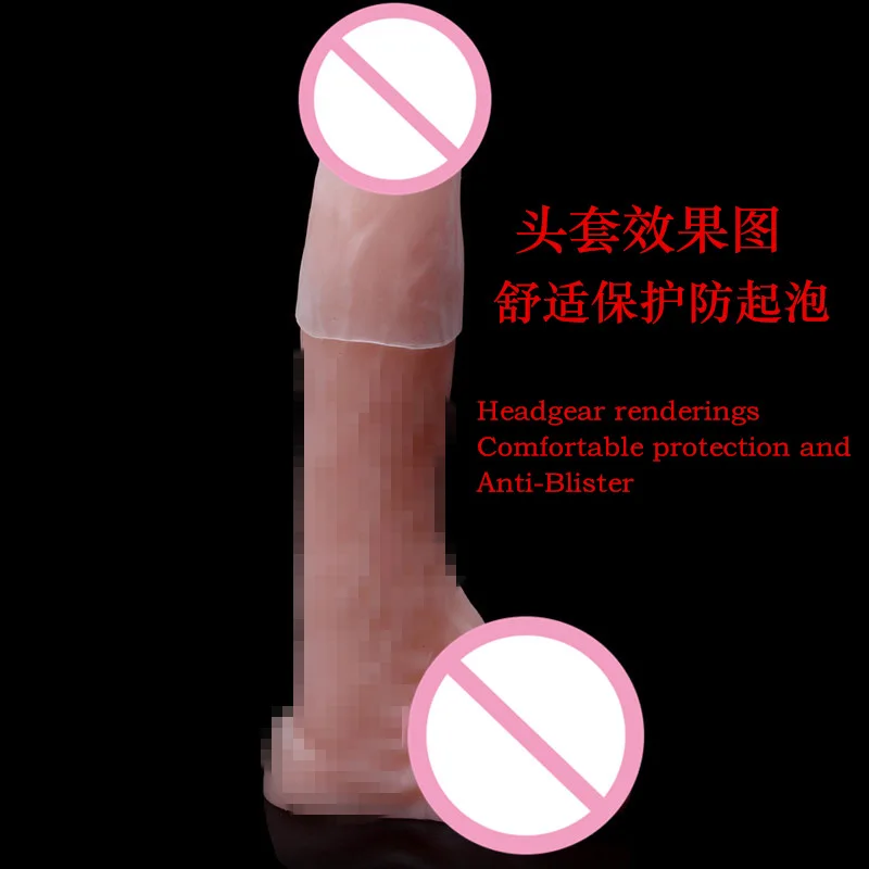 2025 جديد القضيب الأكمام سيليكون ل Pene موسع غطاء لينة حماية حشفة الجنس اكسسوارات فراغ كوب مضخات تمديد Sext اللعب #6