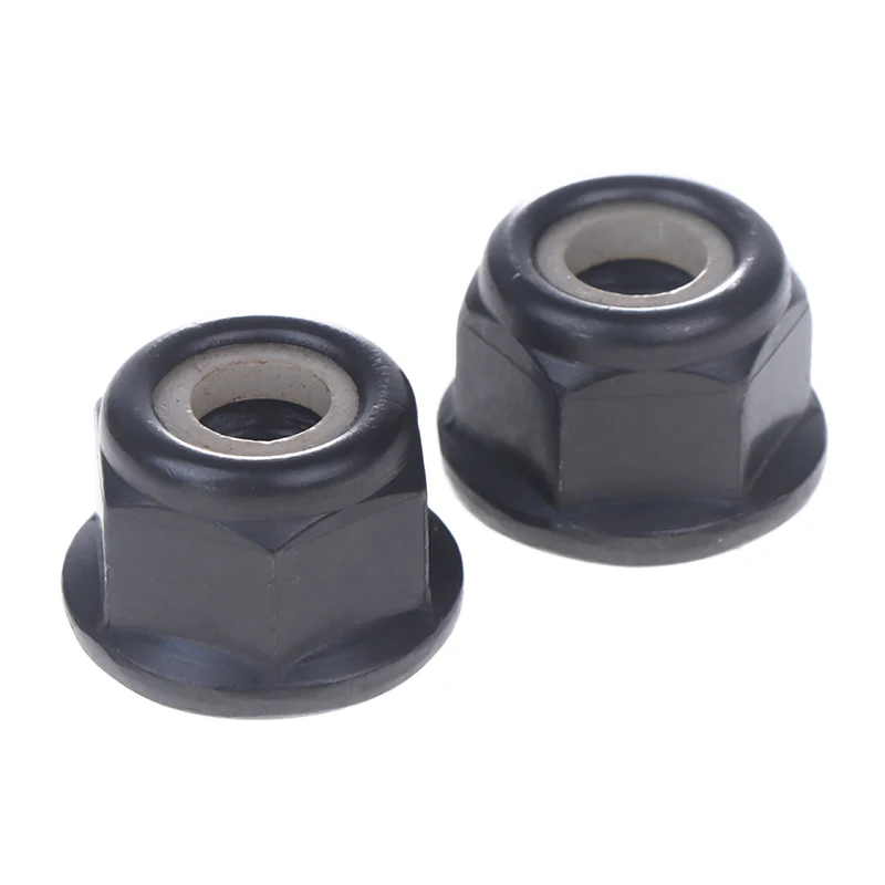 2/5/10 peças sobresselentes do cortador da escova do jardim dos pces-porca reversa universal do parafuso de M10x1, acessórios do aparador de grama da ferramenta elétrica