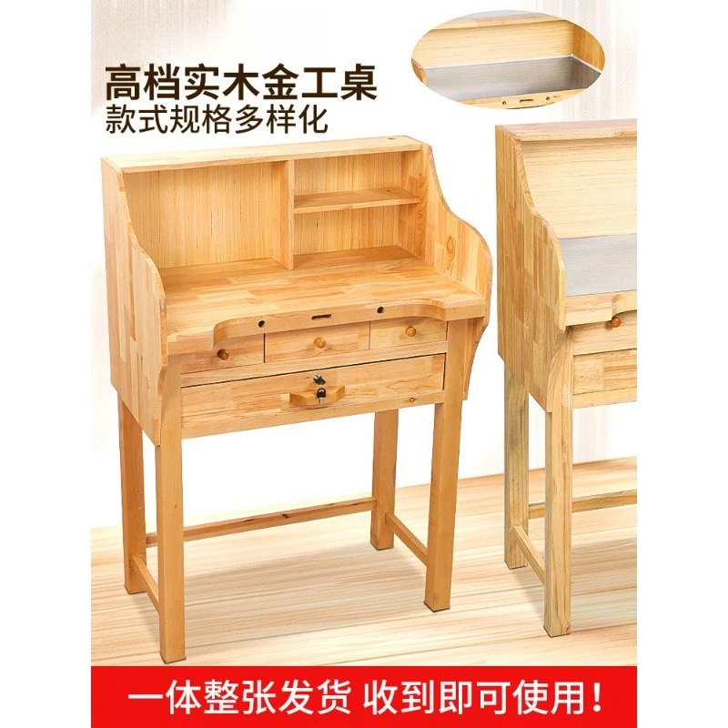 DIY Jewelry Workbench, Dry Mold‑Working Table Metal Craft Processing Station