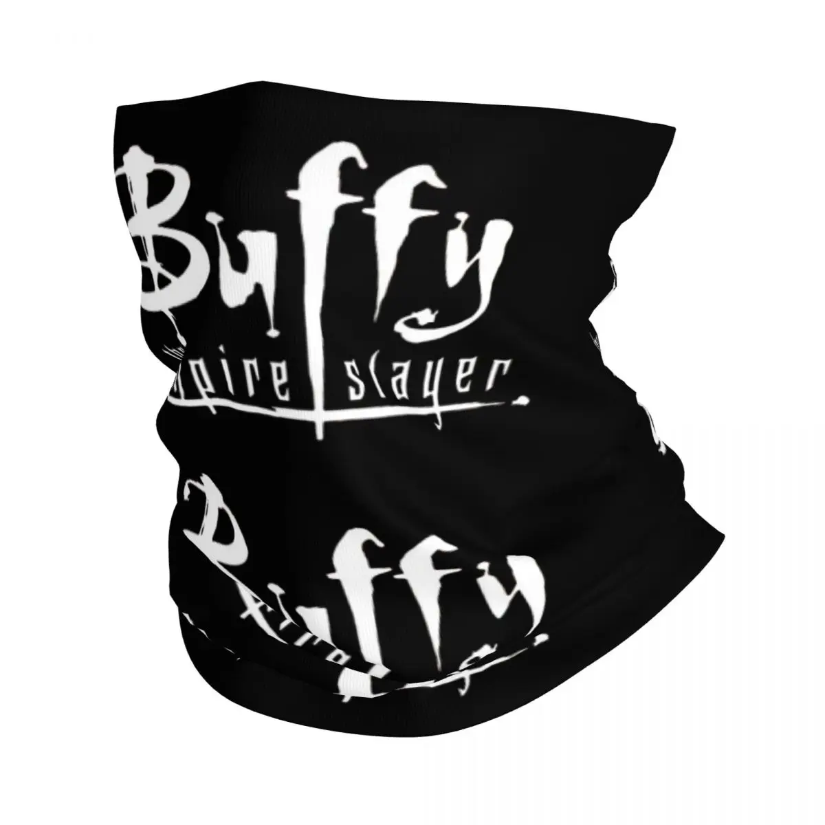 Buffy The Vampire Slayer Logo Bandana Neck Gaiter for Hiking Hunting Men Women Wrap Scarf Supernatural TV Show Headband Warmer