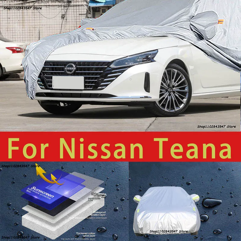 

For Nissan Teanan Outdoor Protection Full Car Covers Snow Cover Sunshade Waterproof Dustproof Exterior Car accessories