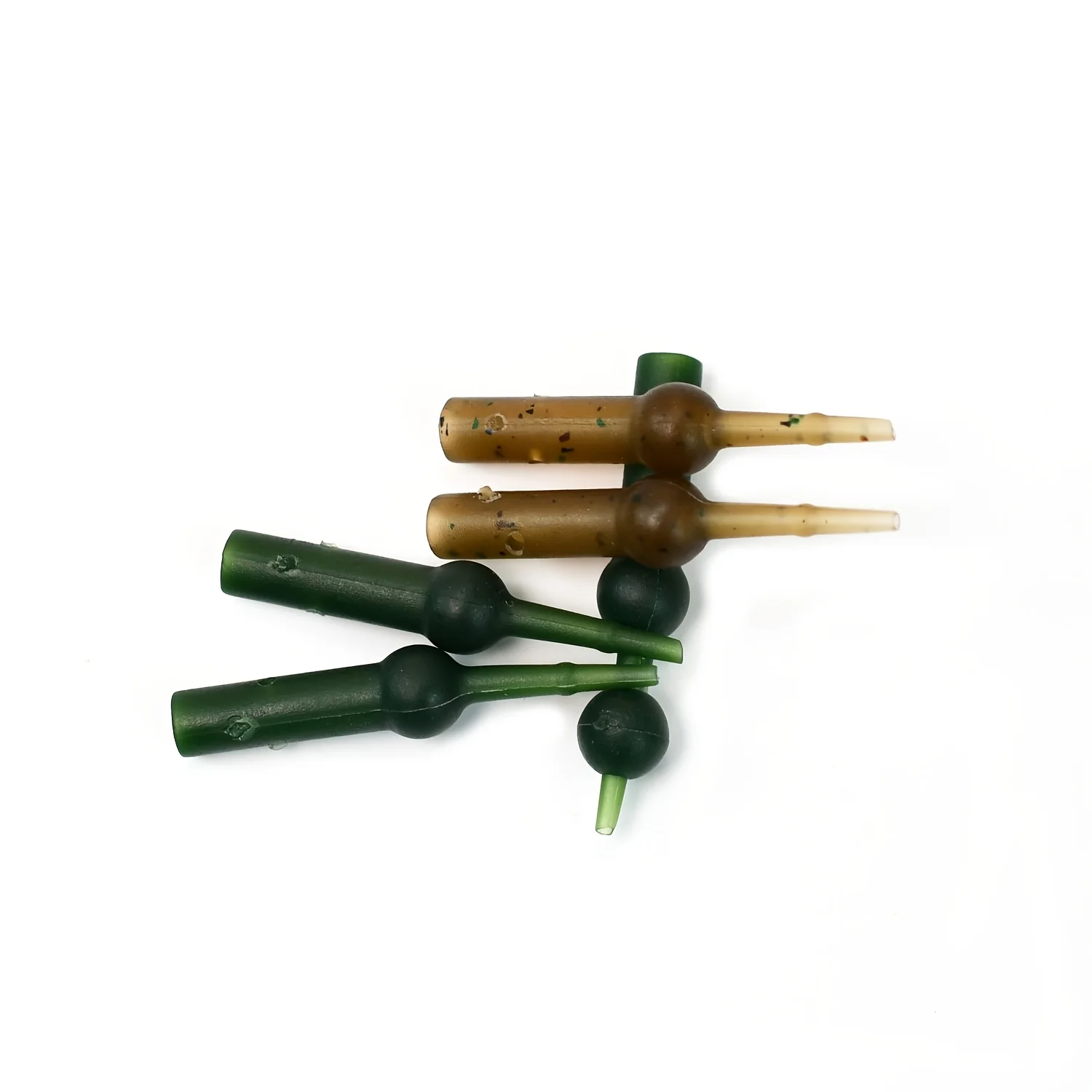 YOTO 12Sets Helicopter Sleeve & Bead Carp Feeder Hair Rigs Fishing Group Wire Harness Hair Rigs Additions
