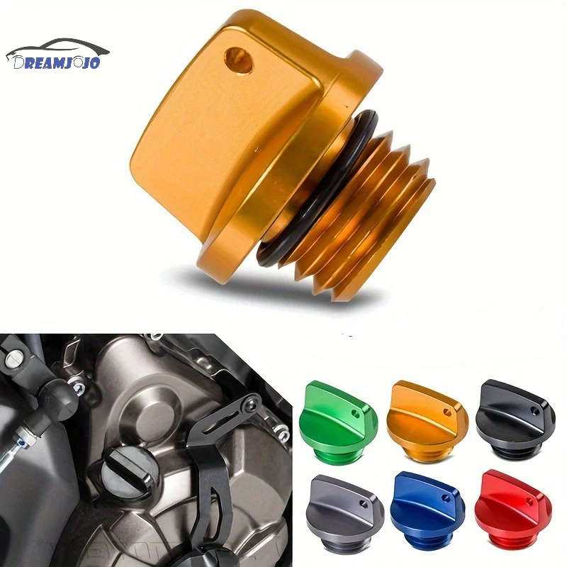 M20*2.5 Oil Filler Cap Plug For  YZ 65 80 85 125 250 YZ250F YZ450F YZ125X YZ250X T-MAX XSR900 MT-09 FZ-09