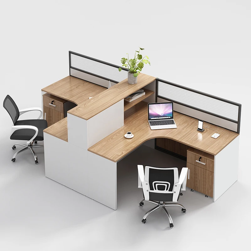 unique integrated locker open office furniture work station modern furniture simple fashion desk table