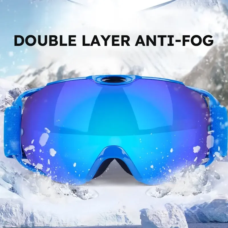 Winter -Ski Glasses For Men Double-Sided Anti-Fog HD Lens Skating Goggles for Woman Winter Ski equipment