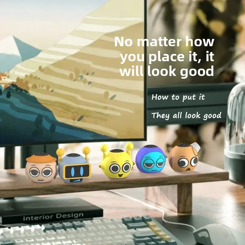 جديد Sprunki الكرتون أنيمي لعبة المتكلم سطح المكتب زخارف الصوت التعريفي مكبر الصوت اللاسلكي Soundbox الموسيقى بنين بنات أطفال هدية