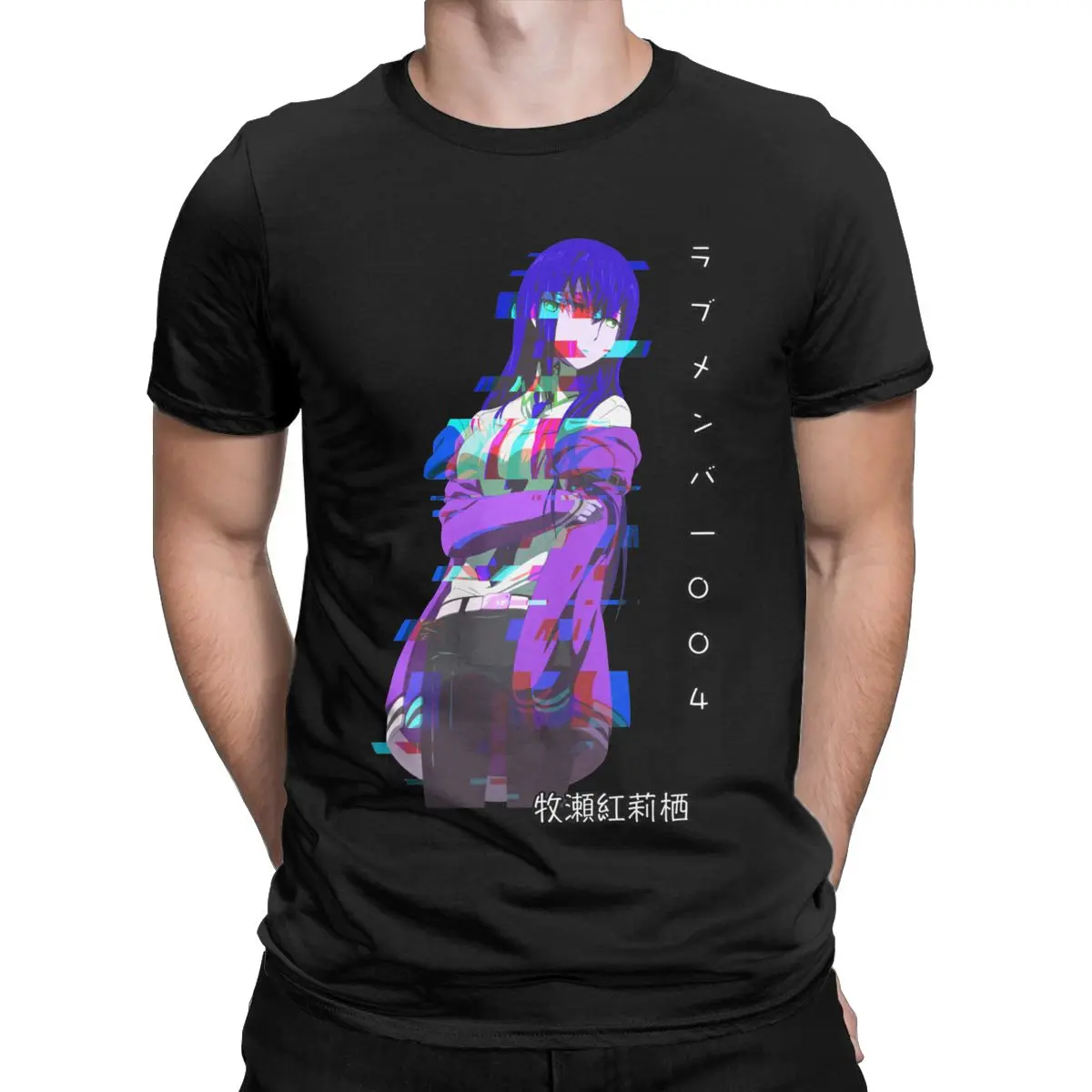 Camiseta de Anime Steins;Gate, Estilo Vintage Lavado, Estética Y2K, Unisex, Holgada, de Manga Corta, de Algodón, Estilo Retro Urbano, en Oferta