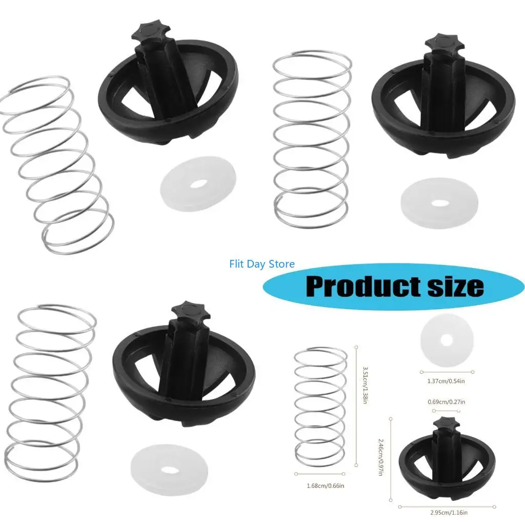 F92C Coffee Maker Brew Basket Spring Loaded Stopper Replacement Part Heat Resistant Easy Installs Coffee Machine Accessory