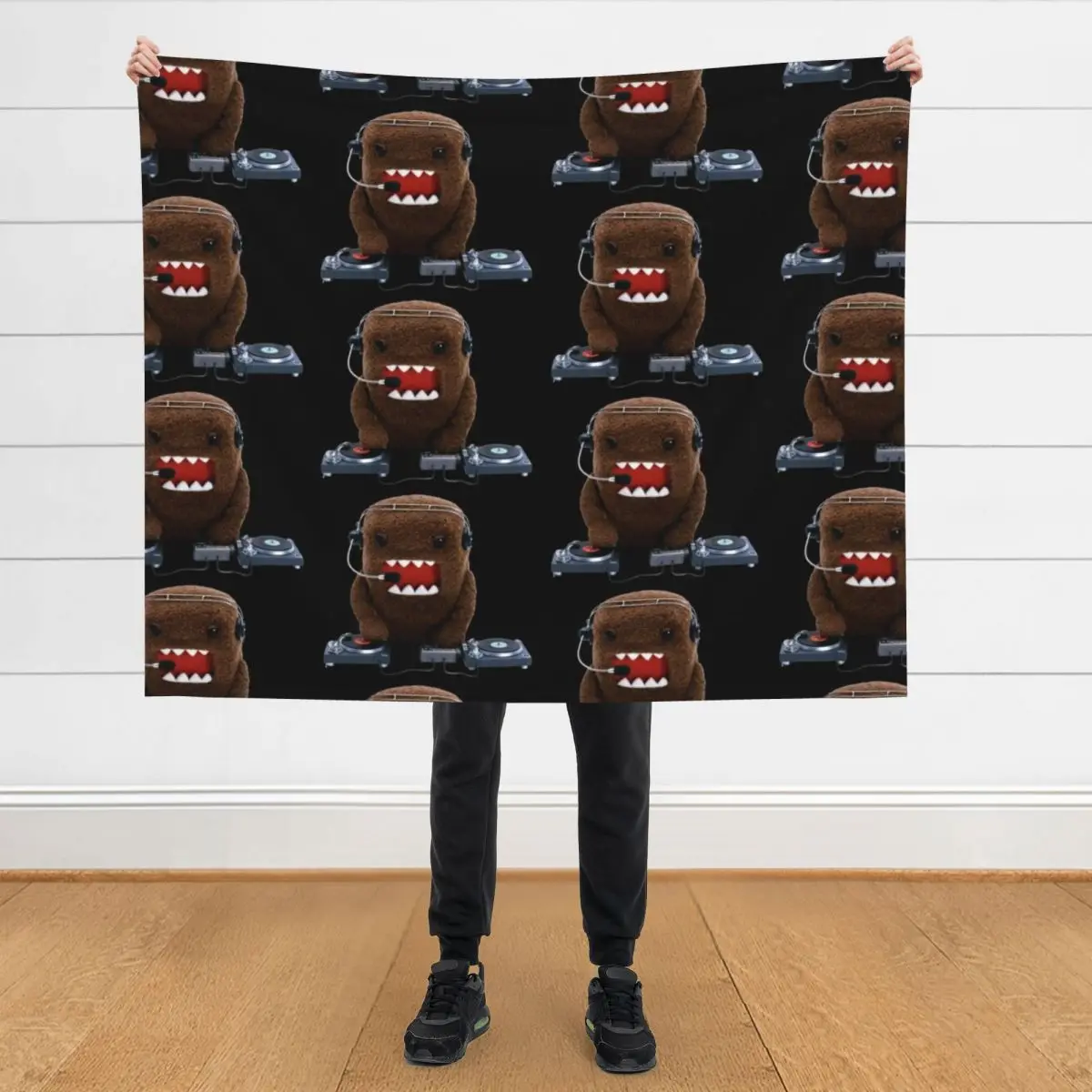 

DJ Domo-kun Throw Blanket Bed warm for winter funny gift sofa bed Blankets