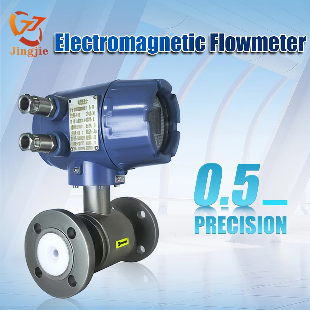 Bluetooth Connectivity Pocket-Sized Electromagnetic Flow Meter Water Medium Customized OEM for Industrial Measure