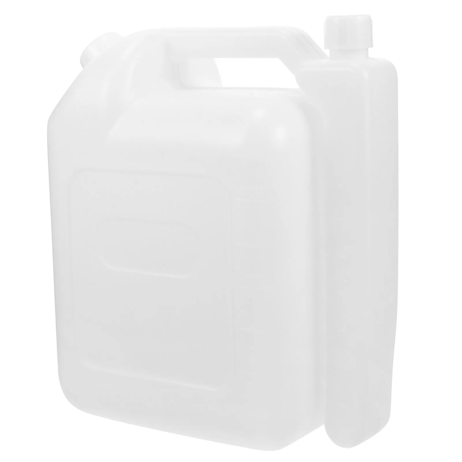 

1pcs Fuel Oil Bottle 4L Portable Mix Tank For 2 Stroke Engine Clear Petrol Cans 4 Litre Ratio Measurement Tool