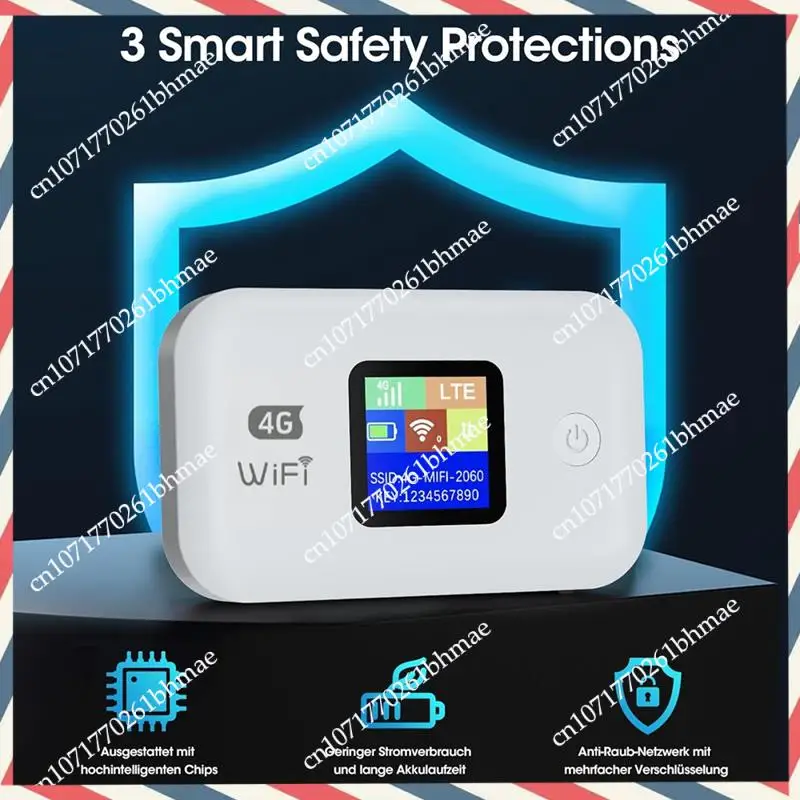 

-A21Z LTE Mobile Internet Router, 4G Portable Wifi Device With SIM Card Support For Travel