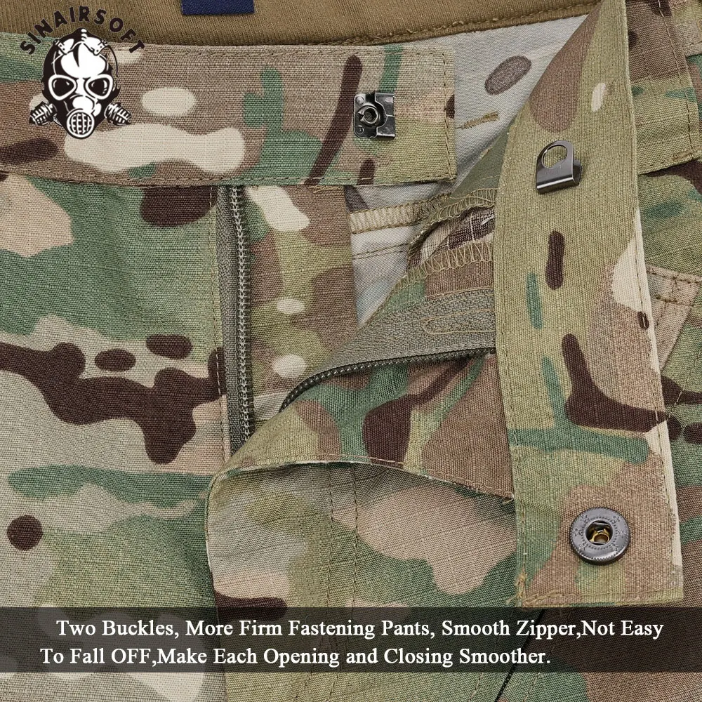 Pantalones cargo tácticos Multicam – Combate y montaña para hombre - imagen 3