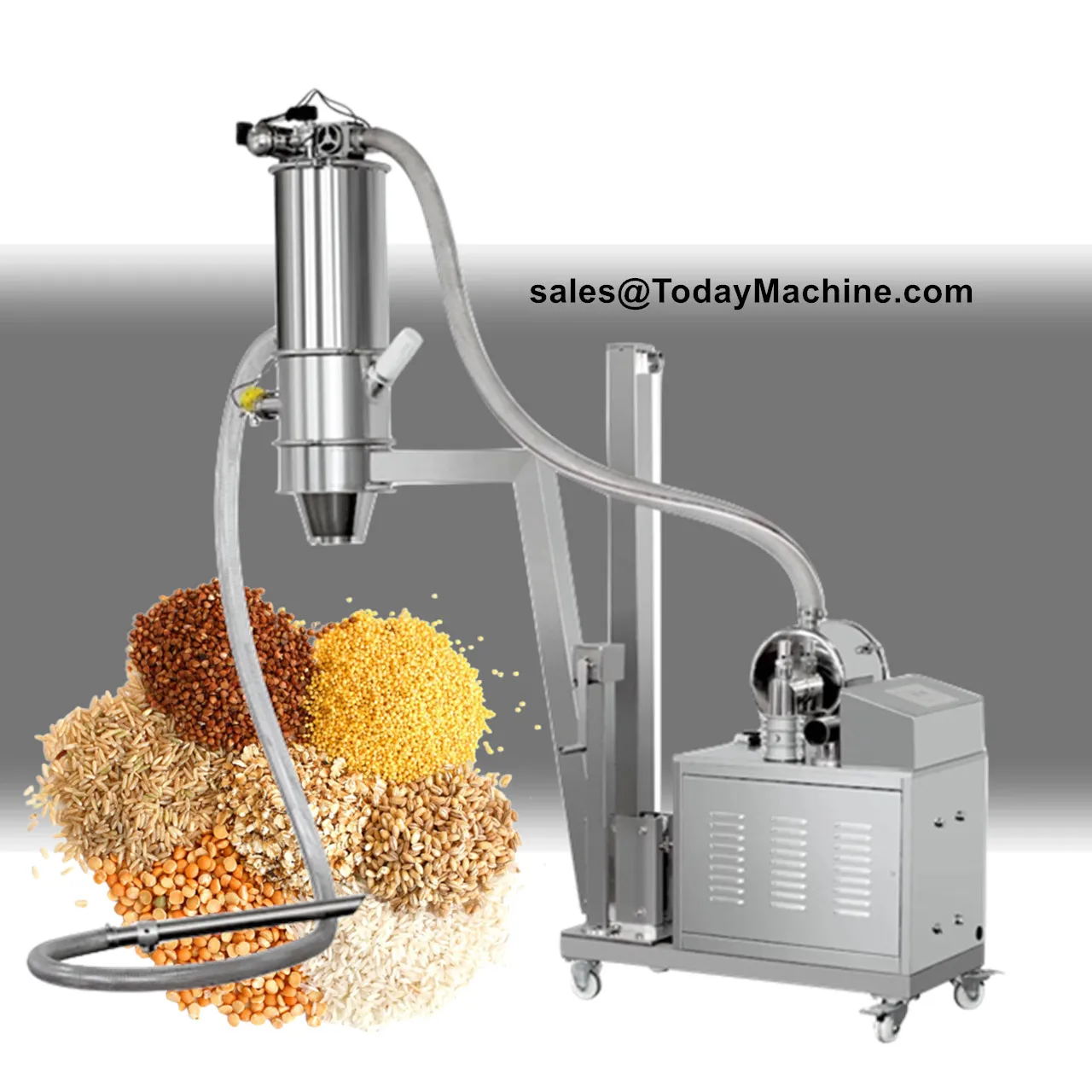 Pneumatic Conveying System Vacuum Conveyor Automatic for Coffee Beans Grain Powder Particles
