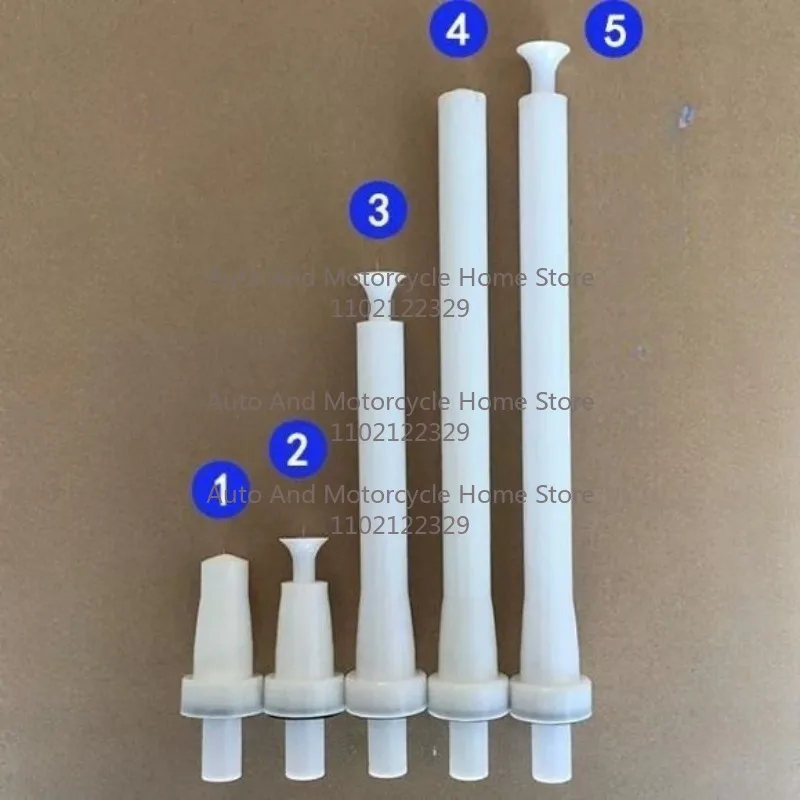 New1PC Powder Electrostatic Spray Gun Electric Needle Flat Nozzle Gun Head Long Rod Electrode Needle Conductive Seat Accessories