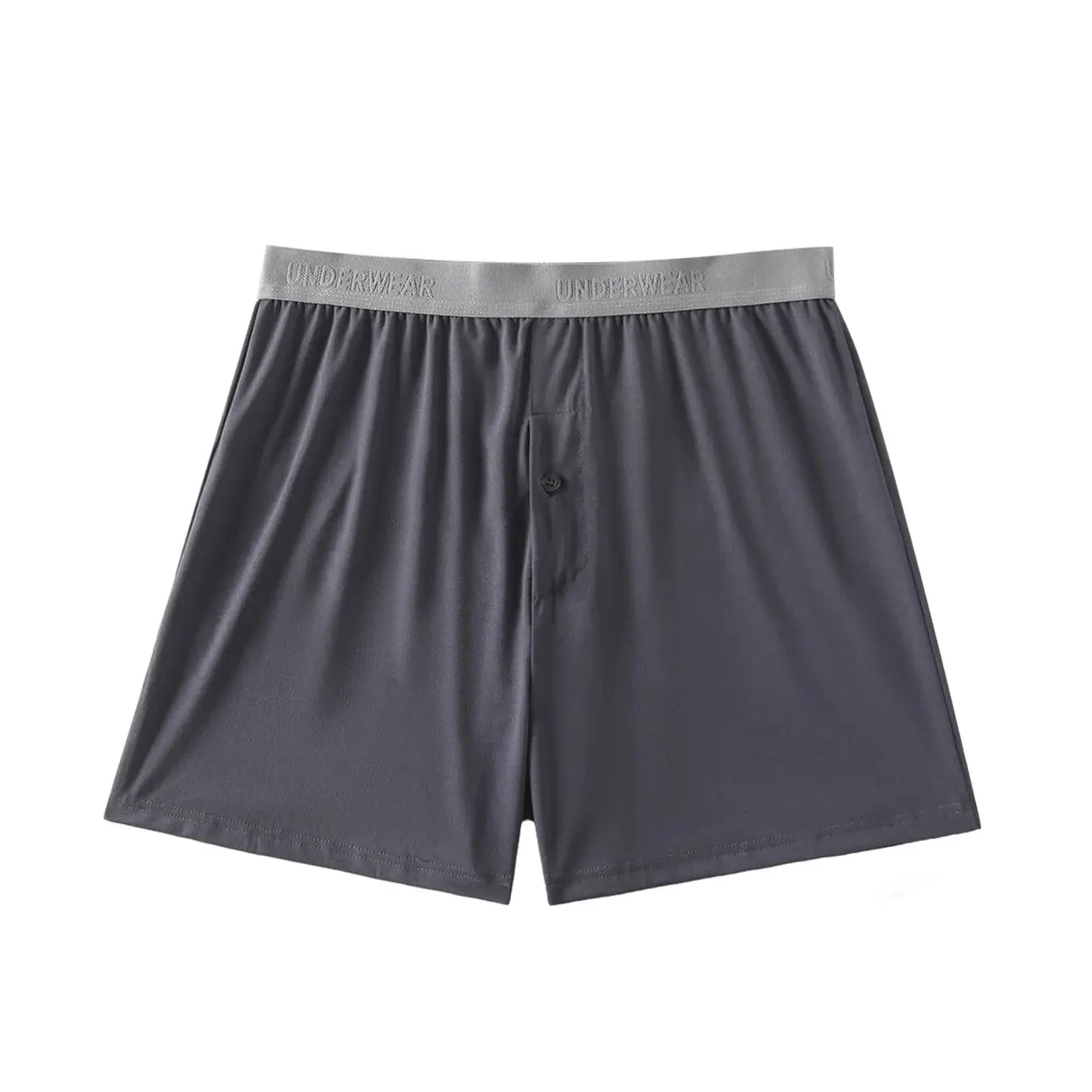 3-Piece Set of Men's Four Season Solid Color Plus Size Aro Pants, Comfortable and Simple Flat Corner Pants, Casual Beach Shorts