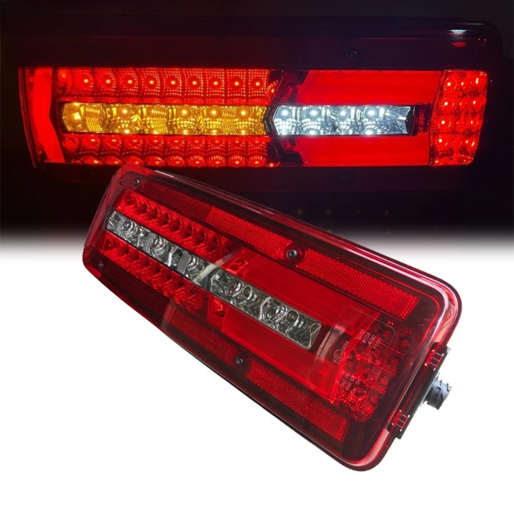 1PC Left Right LH RH 24V Truck LED Tail Lamp For Man Truck TGX TGS TGM Tail Light Plug Combination Lamp 81252256565 81252256564