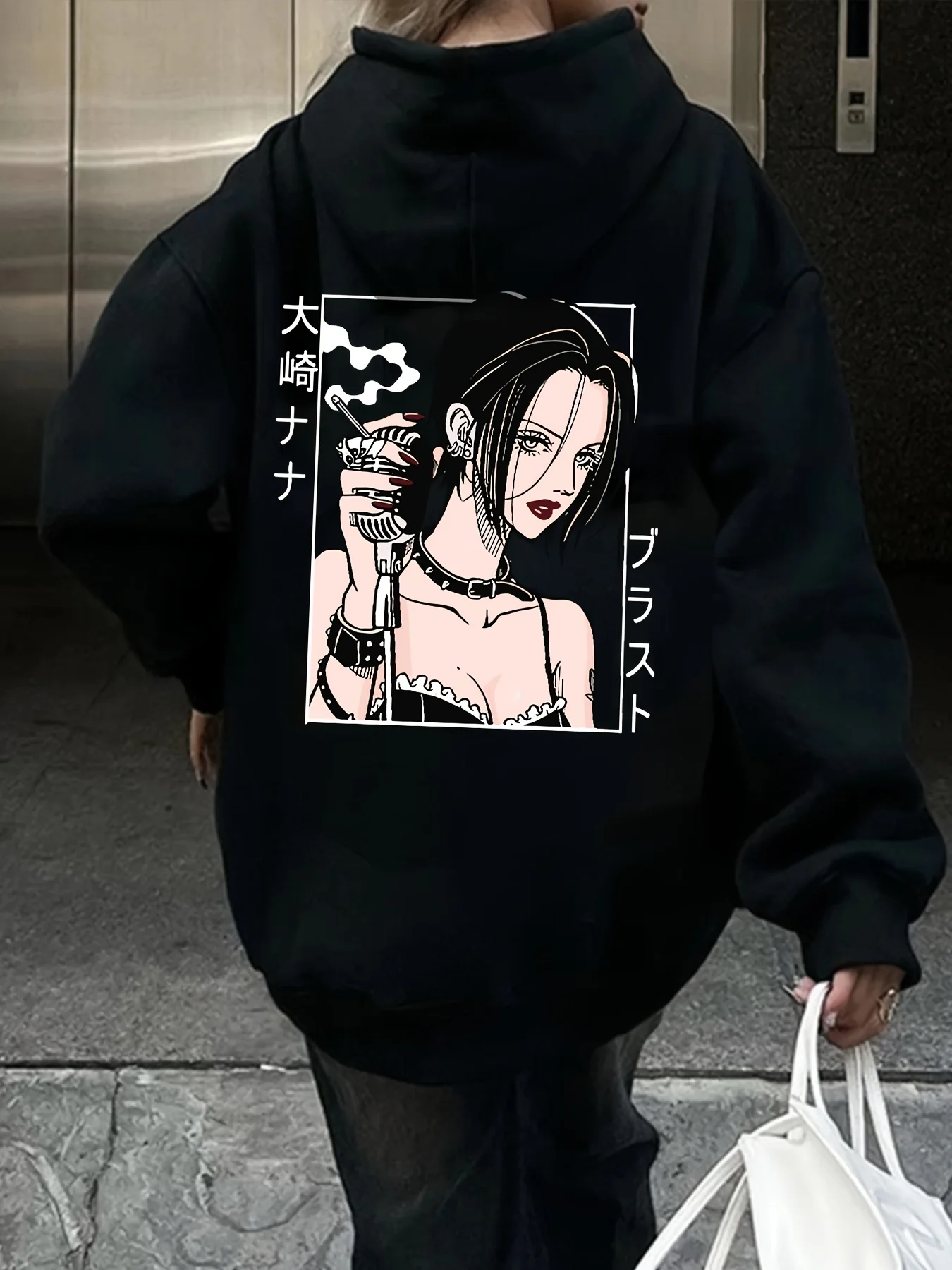 

Japanese Graphic Printing Autumn and Winter Pure Cotton Men's and Women's Hoodies Casual Outdoor Street Sports Training Brand