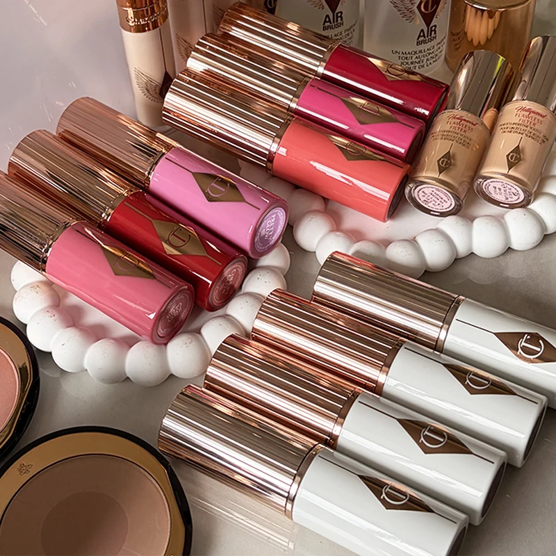 CT Highlighter 3D Spotlight Brightening Cushion Pen Contour foundation stick Eyeshadow Cream Blush Heart‑shaped Blush Cosmetics