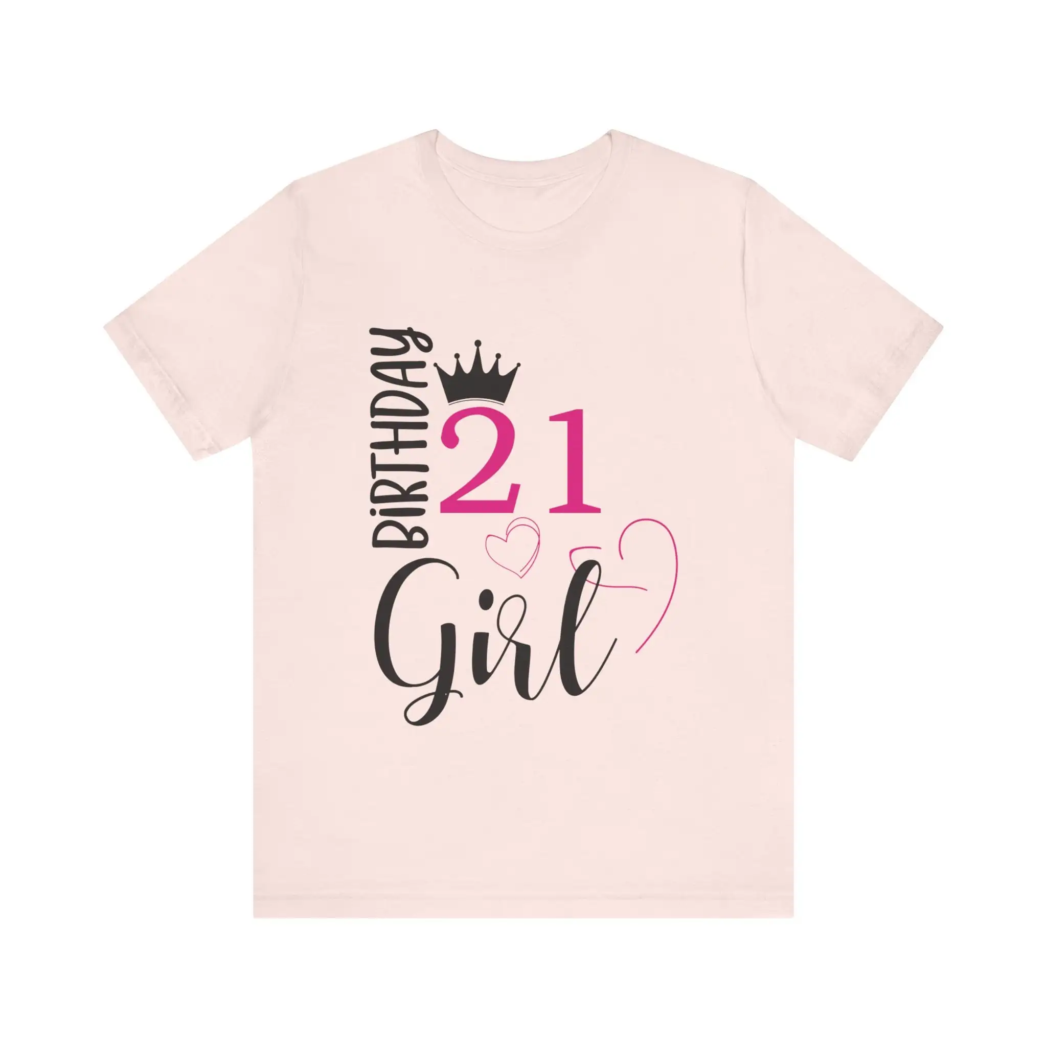 Birthday 21 Girl T Shirt Celebrating 21St Milestone Official Adult Status Welcome To Adulthood Apparel Perfect For Her