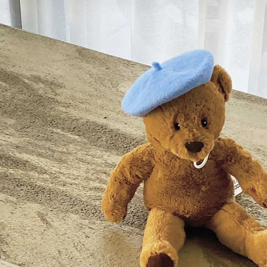 Pet Hat Painter Wool Hat Dog Beret Mini Decorative Photo Headwear Pet Memorial Christmas Luxury Designer Hat Universal