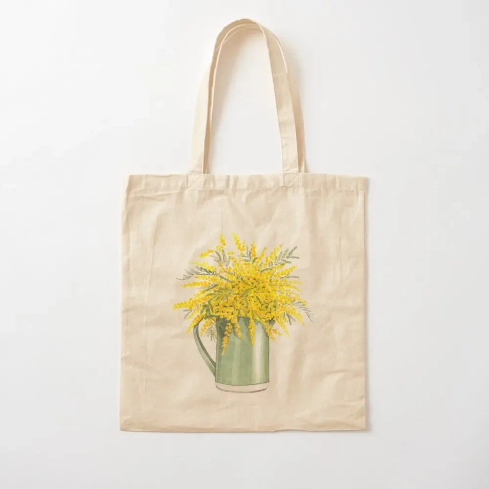 

Bouquet of mimosas Tote Bag Canvas shoulder bag great bag Shopper handbag