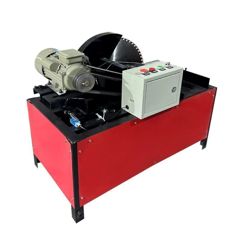 Electric round log breaker saw small square log cutter saw small breaker woodworking slicing machine wood