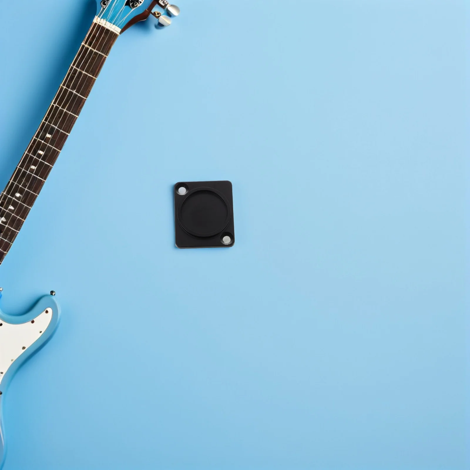 แผ่นปิดช่อง XLR 6 ชิ้น สำหรับอุปกรณ์เสียง แผ่นโลหะทนทาน สำหรับติดตั้งบนแผง ป้องกันฝุ่น