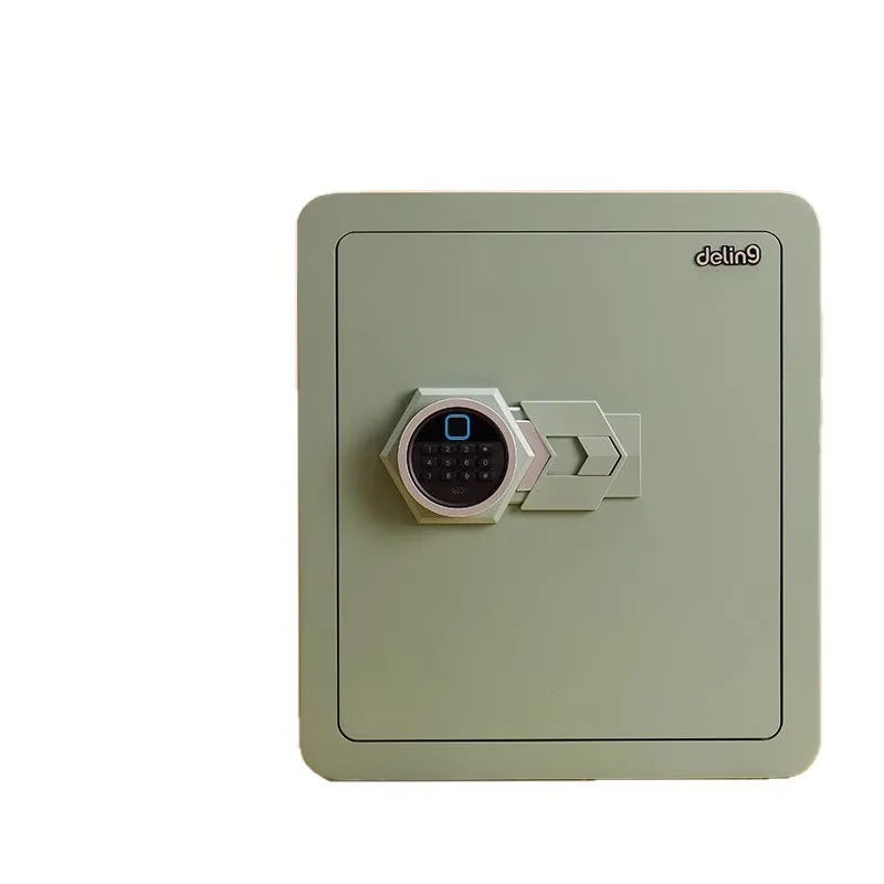 

Домашний сейф Небольшой мини-домашний сейф Пароль отпечатков пальцев Прикроватная тумбочка Полностью стальная защита от кражи может вйти в стену