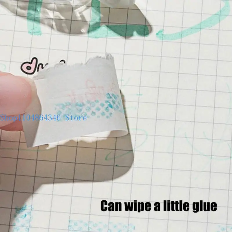 5asd 4 Pcs/Set Adhesive Roller Double Sided Tape Roller School Office Supplies