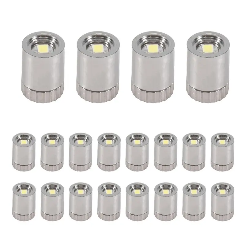 Innovative 20 Pack Small Spotlight Battery Operated LED Lights, LED Wireless Miniature Spot Light For Jewelry Showcase Display