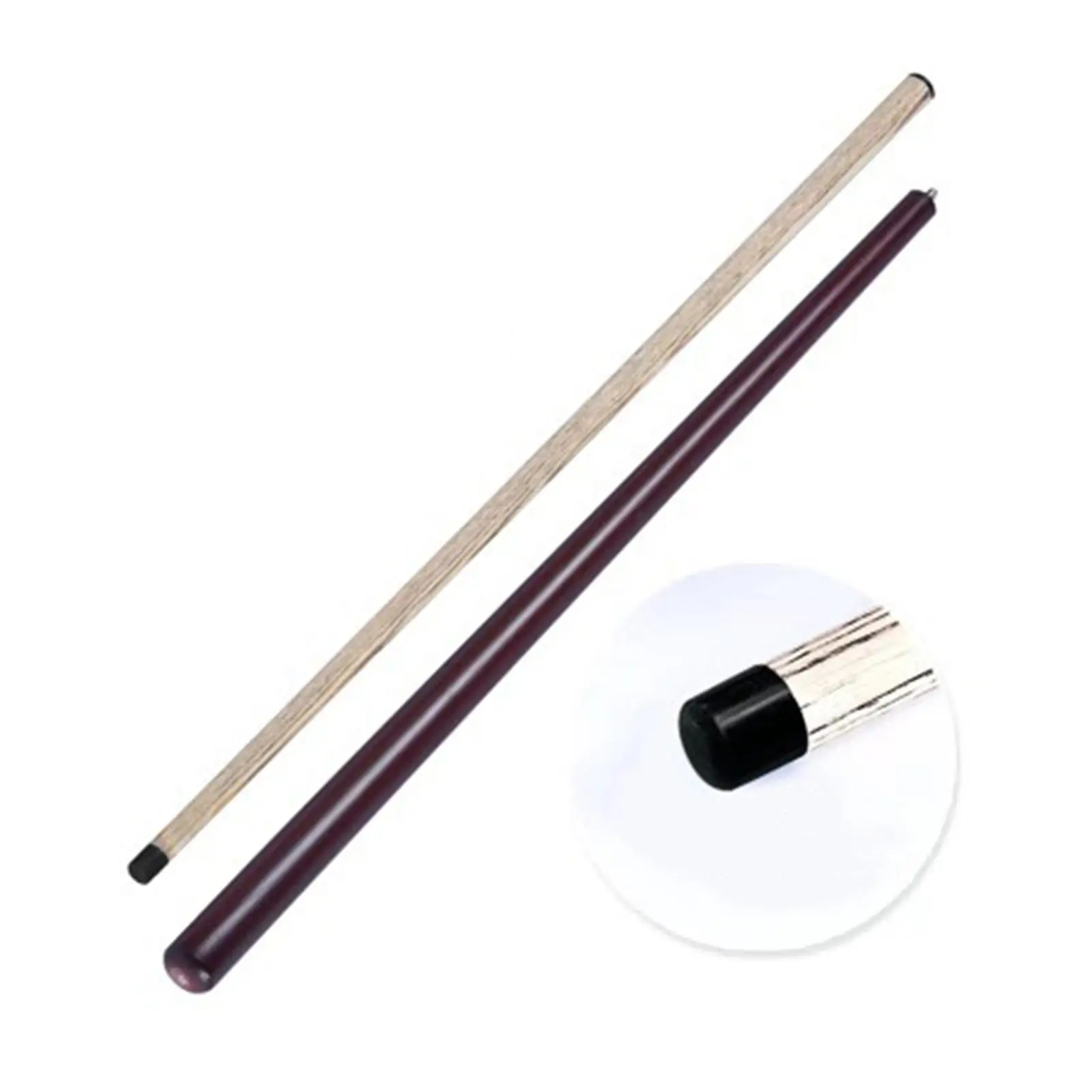 Wooden Billiard Stick Two Piece Pool Cue 145cm Professional Snooker Cue Stick Lightweight Durable for Players Competition