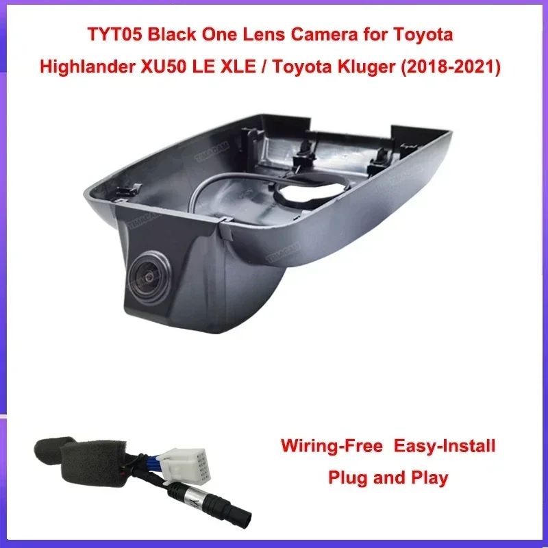 

Plug and Play 1080P Wifi Car DVR Dash Cam for Toyota Corolla Rav4 CHR Highlander Camry Sienna Alpha 2012- 2022 2023 2024 2025