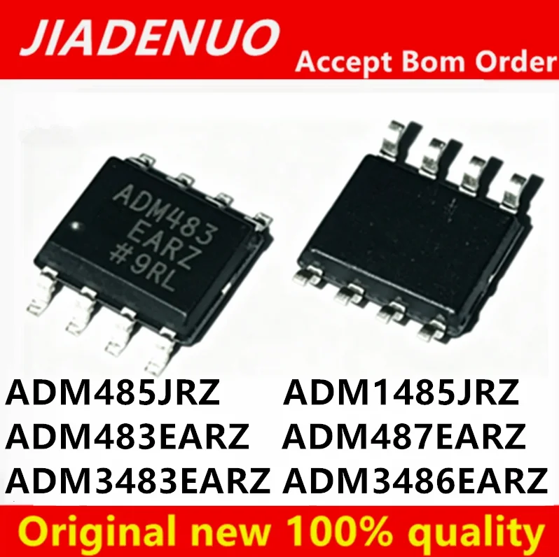 (10piece)New ADM1485JRZ ADM485JRZ ADM483EARZ ADM487EARZ ADM3483EARZ ADM3486EARZ ADM485 ADM1485 ADM483E ADM487E ADM3483E ADM3486E