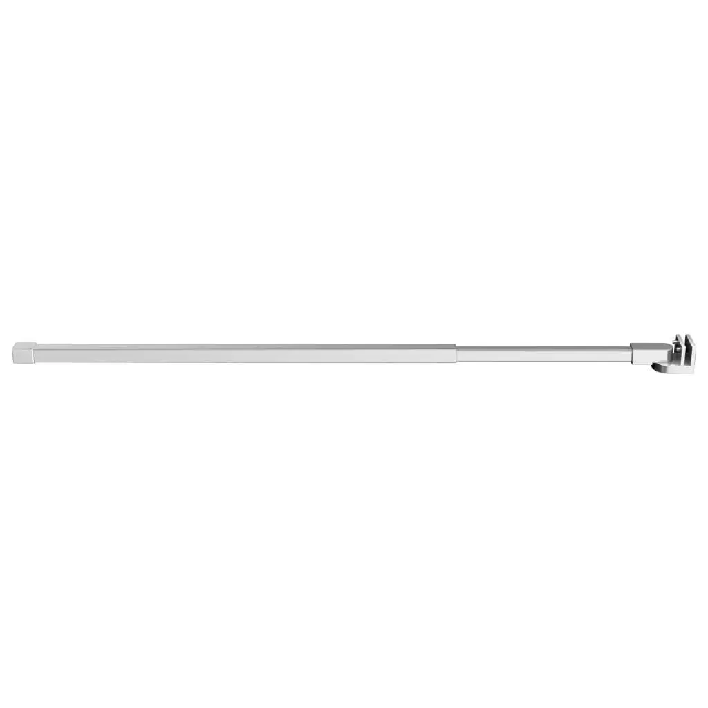 Adjustable Stainless Steel Support Arm for bath Enclosure - Fits 27.6 to 47.2 Inches