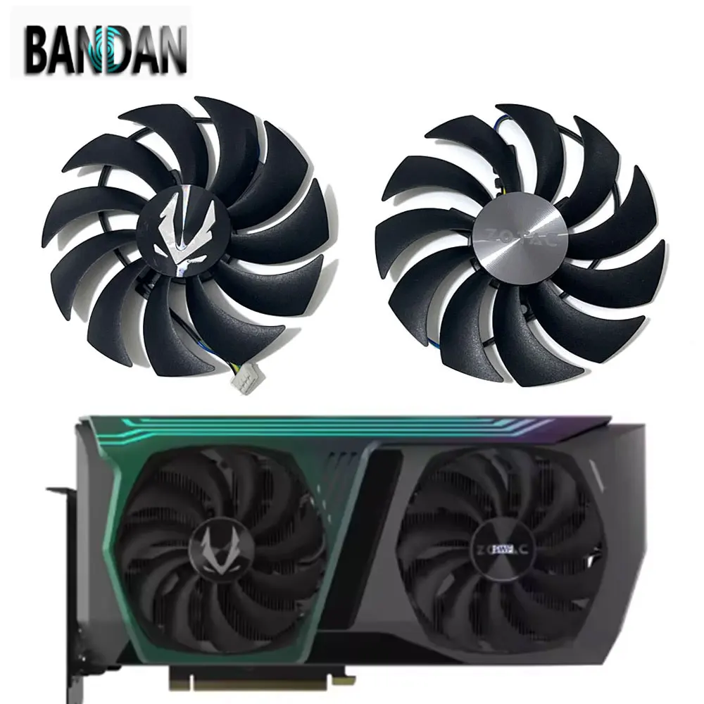GPU NEW 100MM GAA8S2U RTX3070 AMP Holo LHR Video Card Cooling Fan For ZOTAC GAMING GeForce RTX 3070 AMP Holo LHR Cooler Fan
