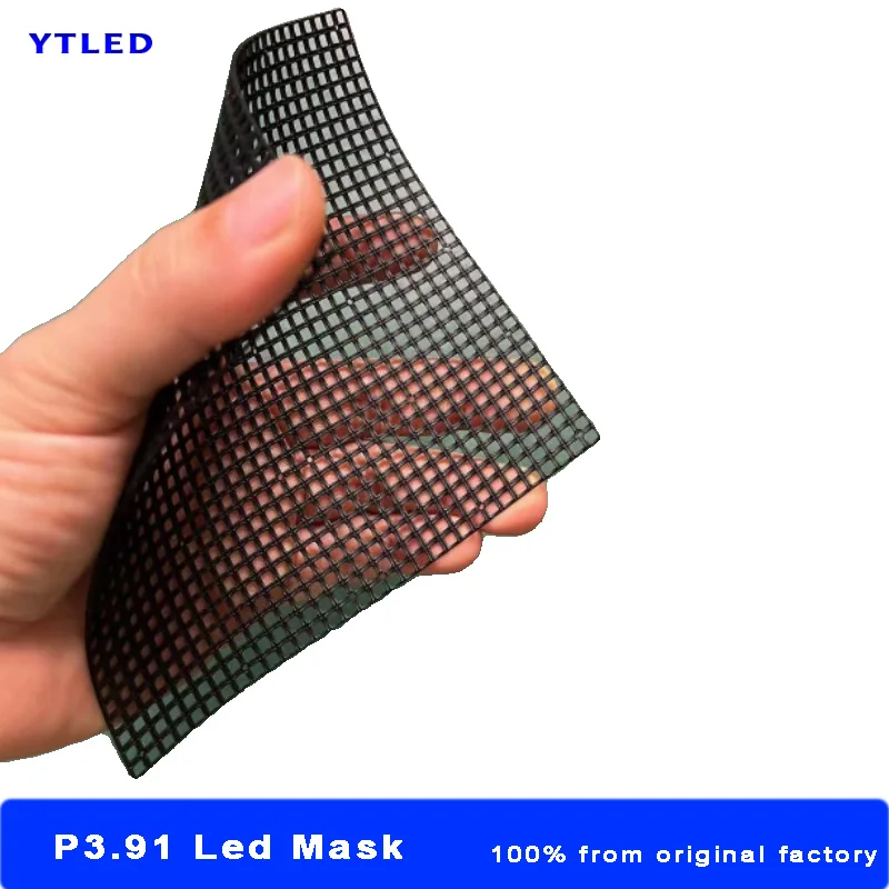 

10 шт. Маска для светодиодного экрана P3.91 125*125 мм с 30 отверстиями для 1921 и 2121 Защитная крышка светодиодного дисплея с бусинами