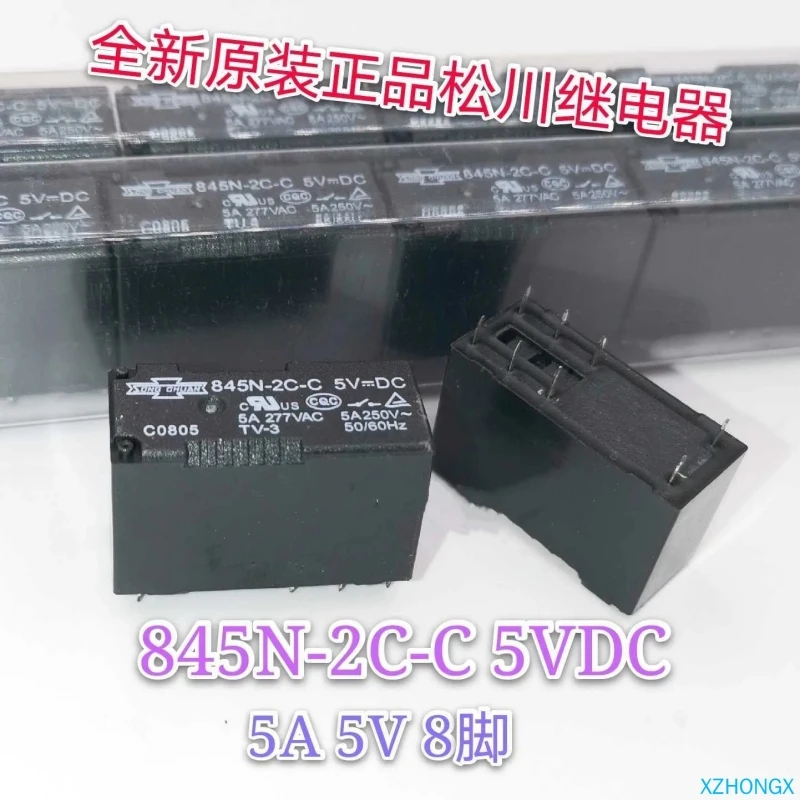 845N-2C-C 5V 1 5A 277VAC Relay
