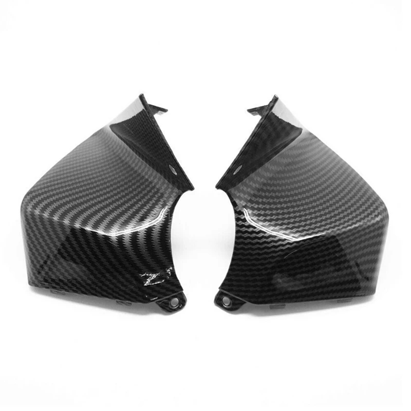 Carbon Fiber Finish Motorcycle Accessories Front Dash Side Meter Cover Fairing Cowl For Honda VFR800 2002-2012 Replacement