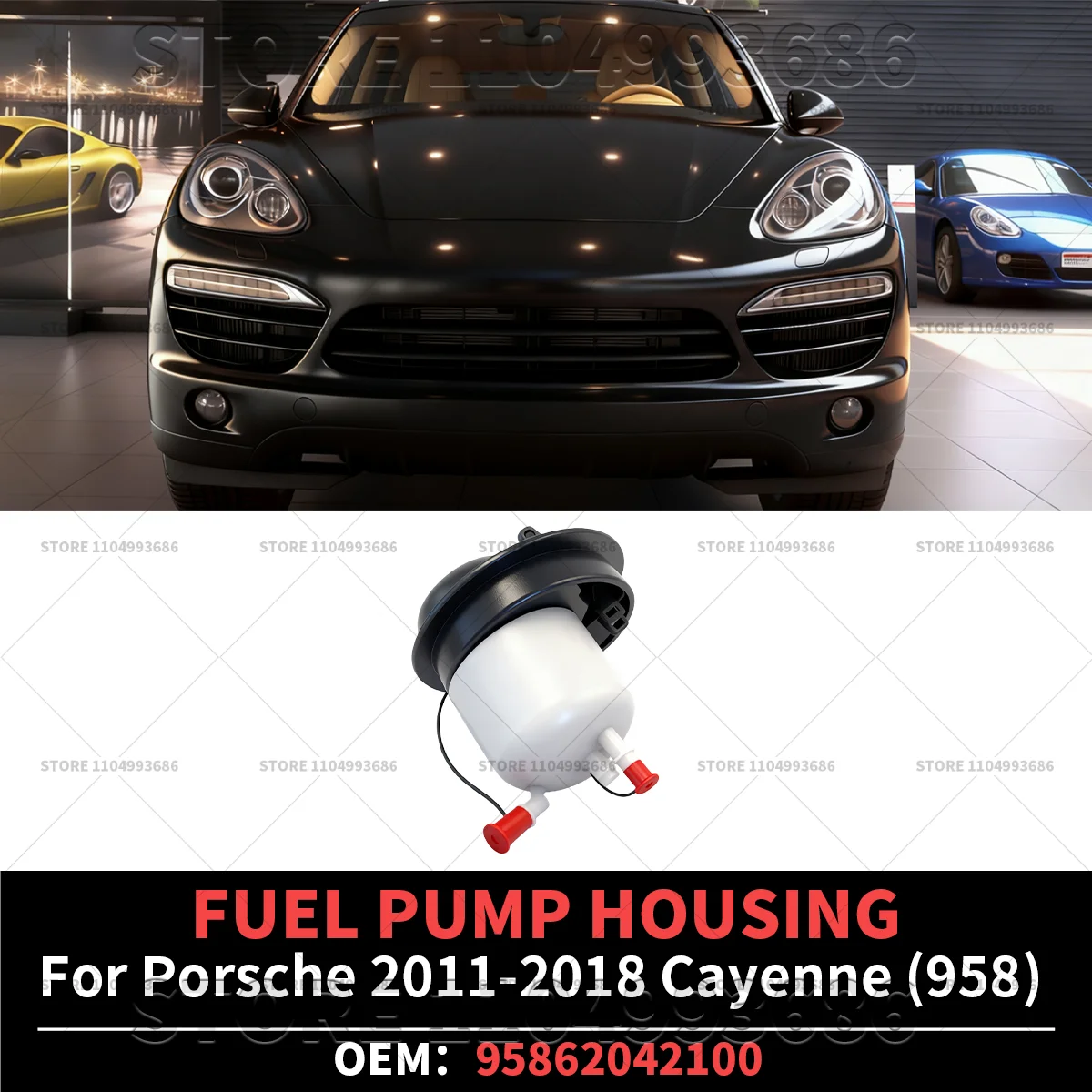 

Для Porsche 2011 2012 2013 2014 2015 2016 2017 2018 Cayenne S GTS Turbo S (958) Корпус топливного насоса OEM 95862042100 7P0919679