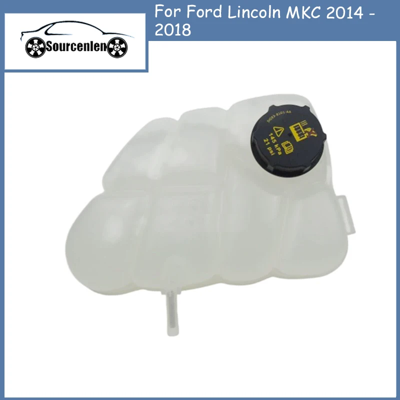 Brand New Coolant Radiator Overflow Expansion Tank for Ford Lincoln MKC 2014 -2018 EJ7Z-8A080-A
