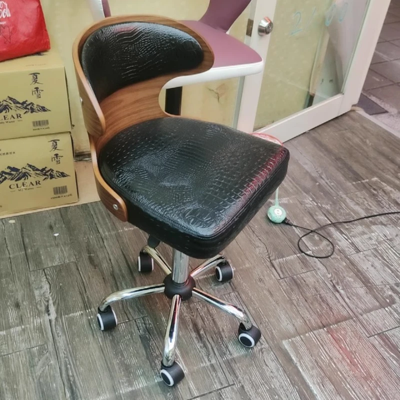 

Стул для домашнего обучения, компьютерный стол, регулируемый удобный обучающий стул, универсальный табурет для кассира для спальни, офисная мебель